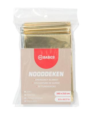 HEMA Nooddeken 160x210cm aluminium