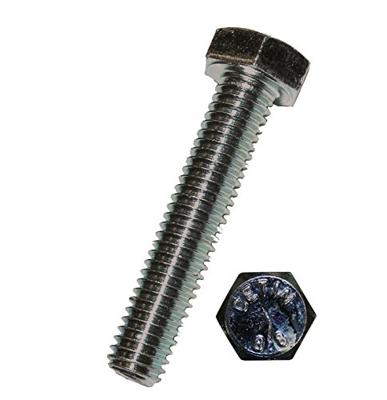 Dresselhaus zeskant tapbout 6-kt-screw,threaded head dresselh.m6x25 gal.verz.