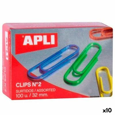 Clip Apli Nº 2 Multicolour Kabel 32 mm (10 Stuks)