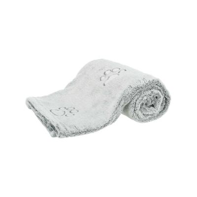 Trixie hondendeken nando softfleece lichtgrijs