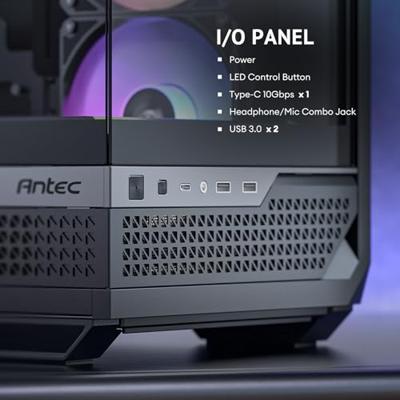 Antec C7 Midi-tower PC-behuizing Zwart - thumbnail