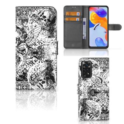 Telefoonhoesje met Naam Xiaomi Redmi Note 11 Pro 5G/4G Skulls Angel Telefoonhoesje met Naam Xiaomi Redmi Note 11 Pro 5G/4G Skulls Angel