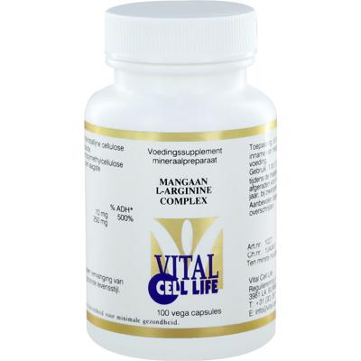 Vital Cell Life Mangaan L-Arginine Complex Capsules