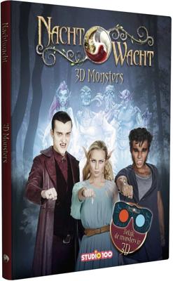 Studio 100 leesboek Nachtwacht: 3D monsters
