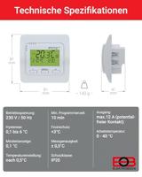 Elektrobock 8594012226159 PT712 Kamerthermostaat 1 stuk(s) - thumbnail