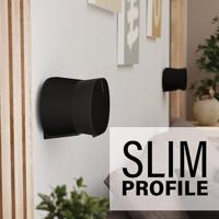 Vaste luidsprekermuurbeugel Ontworpen voor de Sonos Era 300 (zwart paar) - thumbnail
