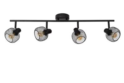 Lucide MAREN - Plafondspot - 4xE14 - Zwart