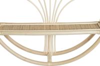Planken DKD Home Decor Voor aan de muur Natuurlijk Rotan 2 Planken (60 x 14 x 60 cm) - thumbnail