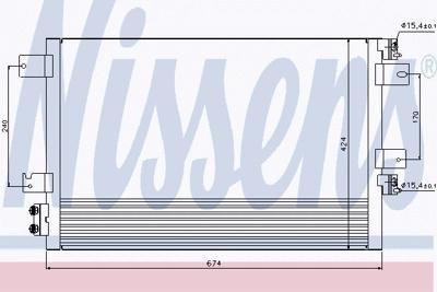 Condensator, airconditioning 940151