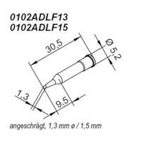 Ersa 0102ADLF13 Soldeerpunt Schuin Grootte soldeerpunt 1.30 mm Inhoud: 1 stuk(s) - thumbnail