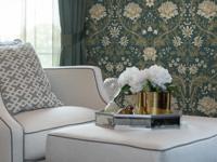 Dutch Wallcoverings British Heritage Bloem - Groen - thumbnail