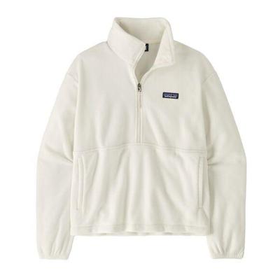 Patagonia Micro D 1/2-Zip Pullover Fleece Dames Birch White M
