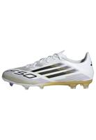 adidas F50 League Gras / Kunstgras Voetbalschoenen (MG) Wit Zwart Goud - thumbnail