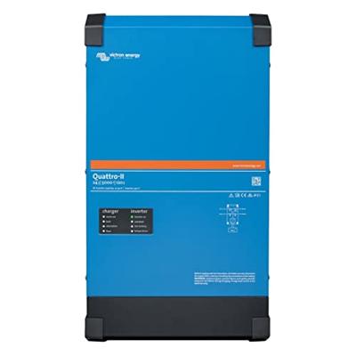 Victron Energy Quattro II 24/5000/120-50/50 Omvormer 5000 W 24 V - 230 V Geïntegreerde laadregelaar Victron Energy Quattro II 24/5000/120-50/50 Omvormer 5000 W 24 V - 230 V Geïntegreerde laadregelaar
