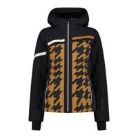 CMP Zip Hood Wintersportjas Dames Avena-Nero D40 - thumbnail