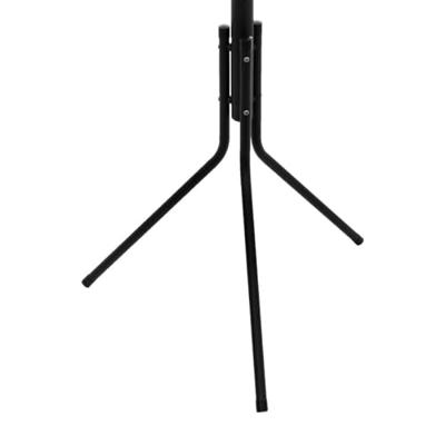 Kapstok 8 Hangers Zwart Aluminium (172 x 48 cm) - thumbnail