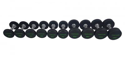 Tunturi PU Pro Dumbbell Set 2-12kg (10prs, 132kg)