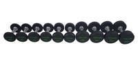 Tunturi PU Pro Dumbbell Set 2-12kg (10prs, 132kg) - thumbnail