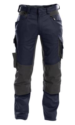 DASSY broek dynax nachtblauw/antraciet 60