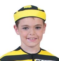 Boef muts kind zwart/geel - thumbnail