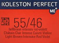 Wella Professionals Koleston Perfect Me+ Permanent Creme Colour 55/46 Light Brown Intensive Red Violet 60ml - thumbnail