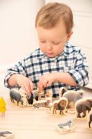Tickit Houten Blokken Wilde Dieren - thumbnail
