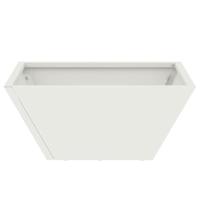 Tuin Kom Plantenbak 5 pcs Wit 35 x 35 x 15 cm Staal - thumbnail