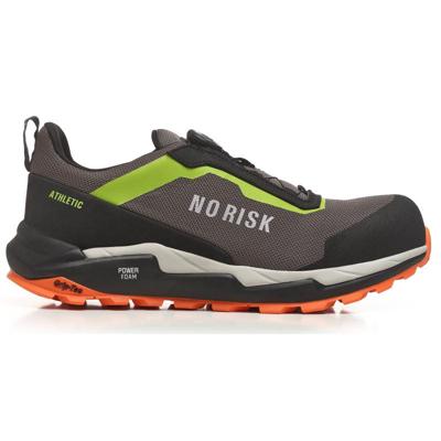 No Risk athletic low fls orange green 1219.06 s3l | zwart | maat 40 - 5607421135400 No Risk athletic low fls orange green 1219.06 s3l | zwart | maat 40 - 5607421135400