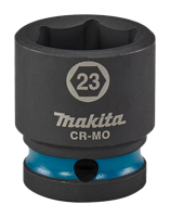 Makita E-16190 Impact Black Krachtdop 1/2" kort | 23 mm - thumbnail