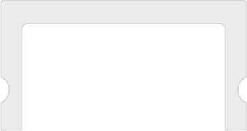 EVN KAM 100 EVN Lichttechnik Profielcover (l x b) 1000 mm x 15.00 mm 1 stuk(s)