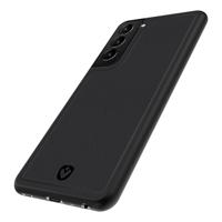 Valenta Leather Back Cover Snap Samsung Galaxy A42/A42 5G Black - thumbnail