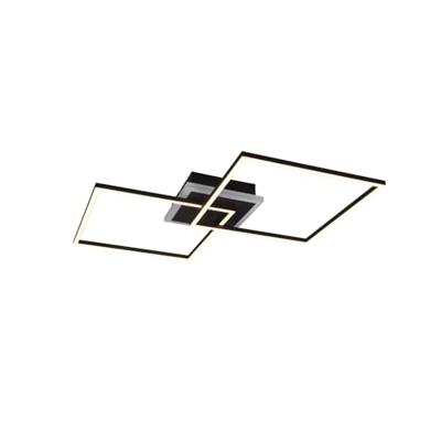Trio PlafonnièreArribo 2-vaks zwart - R62843132
