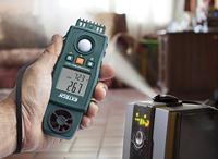 Extech EN510 Windmeter 0.4 tot 20 m/s Met temperatuurmeting - thumbnail