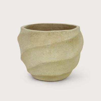 Pot Jarry L terra Wit D51 H41