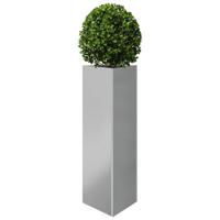 VidaXL Plantenbak driehoek 30x26x75 cm gegalvaniseerd staal - thumbnail