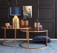 Light & Living Salontafel 'Duarte' Set van 2 stuks, kleur Goud - thumbnail