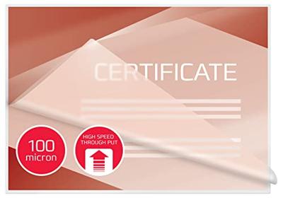 GBC HighSpeed lamineerhoes ft A4, 200 micron (2 x 100 micron), pak van 100 stuks