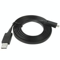 Hoge kwaliteit Noodle Stijl USB 2.0 naar Micro USB mannetje Adapter kabel voor Samsung Galaxy S IV / i9500 / S III / i9300 /Note II / N7100 / i9220 / - thumbnail