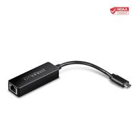 TrendNet TUC-ETG Netwerkadapter 10 / 100 / 1000 MBit/s RJ45, USB-C - thumbnail