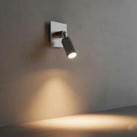 Opbouwspot Puck Antiek Zilver - thumbnail