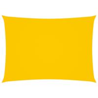Zonnescherm rechthoekig 5x7 m oxford stof geel - thumbnail