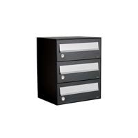 Allux Hive Set 1-Breed, 3-Hoog Zwart - 40030070_1x3 - thumbnail