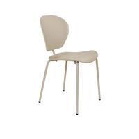 Zuiver Eetkamerstoel 'The Ocean' Gereycled kunststof, kleur Beige - thumbnail