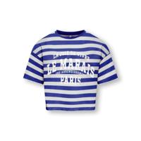 Kids ONLY zomer t-shirt S/S meisjes - loose fit - blauw - Kogolivia - thumbnail