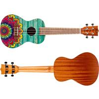 Flight Art Series AUC-33 Mansion concert ukelele met gigbag - thumbnail
