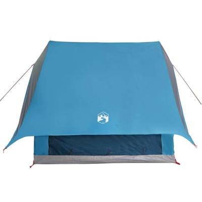 Gezinstent met dak Blauw en Grijs 315 x 286 x 200 cm Gezinstent met dak Blauw en Grijs 315 x 286 x 200 cm