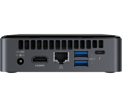 Intel NUC NUC8i3BEK PC/werkstation barebones (8de generatie Intel® Core™ i3, i3-8109U, 3 GHz, 14 nm, 3,6 GHz, 4 MB) UCFF Zwart