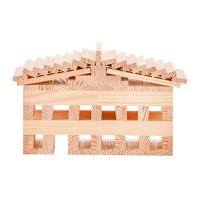 Set van 100 natuurlijke planken - KAPLA® beige - thumbnail