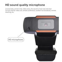 720P Handmatige focus webcam USB-camera met microfoon - thumbnail