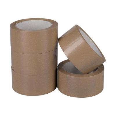 Pp solvent tape bruin 50 mm x 66 meter